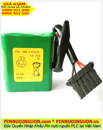 Pin Fanuc 8HR-4/3FAUPC; Pin nuôi nguồn Fanuc 8HR-4/3FAUPC (Pin sạc NiMh 9.6v 4000mAh) chính hãng